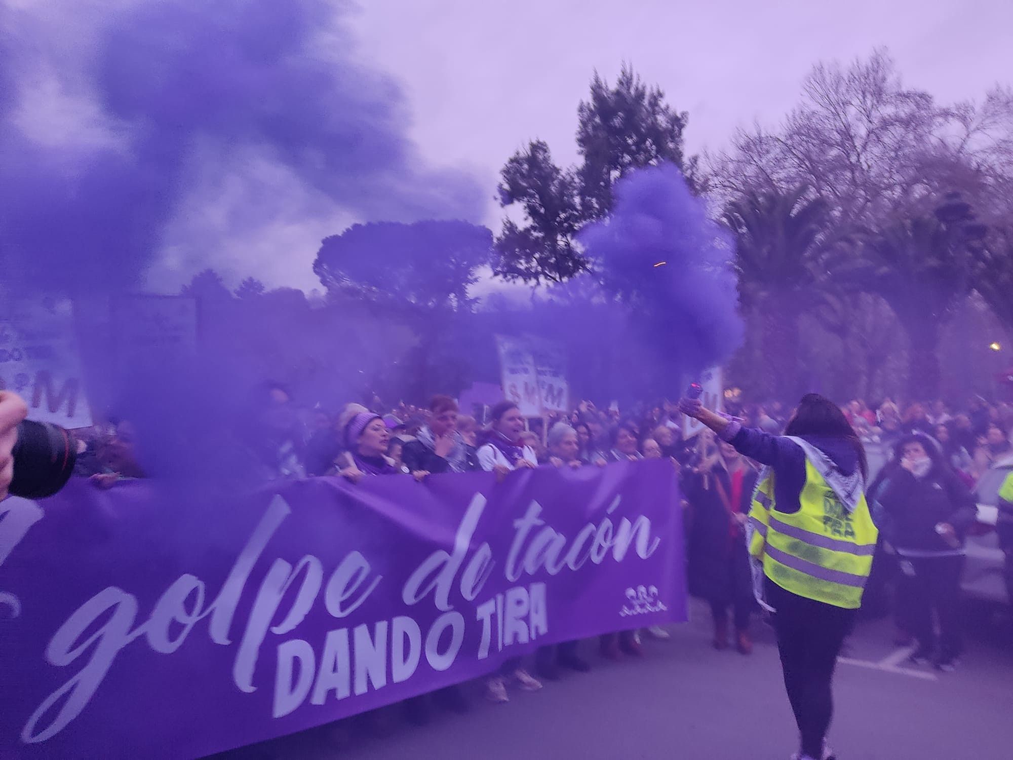 Manifestación del 8M en Langreo