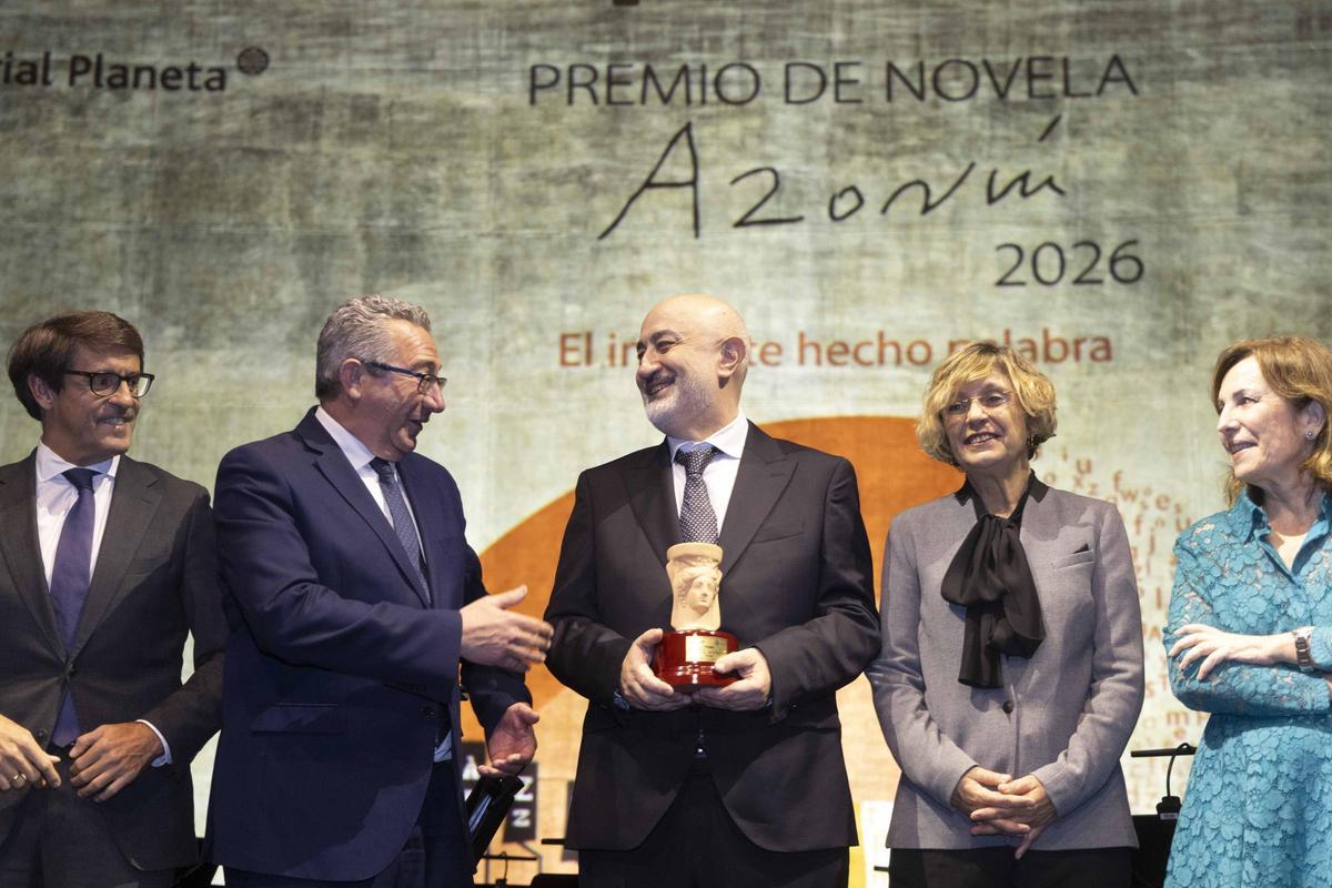 Pablo Álvarez gana el Premio Azorín 2026