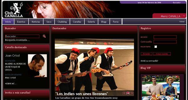 ¿Eres canalla? Conoce la comunidad que está reinventando la fiesta. www.clubcanalla.com
