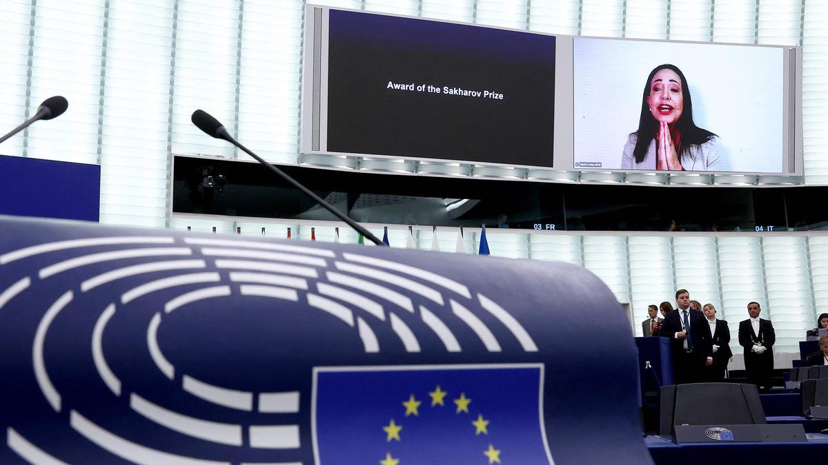 María Corina Machado , Premio Nobel de la Paz