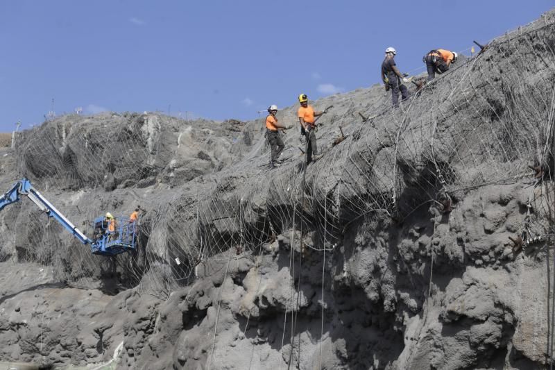 Zonas con riesgos de desprendimiento en Tenerife