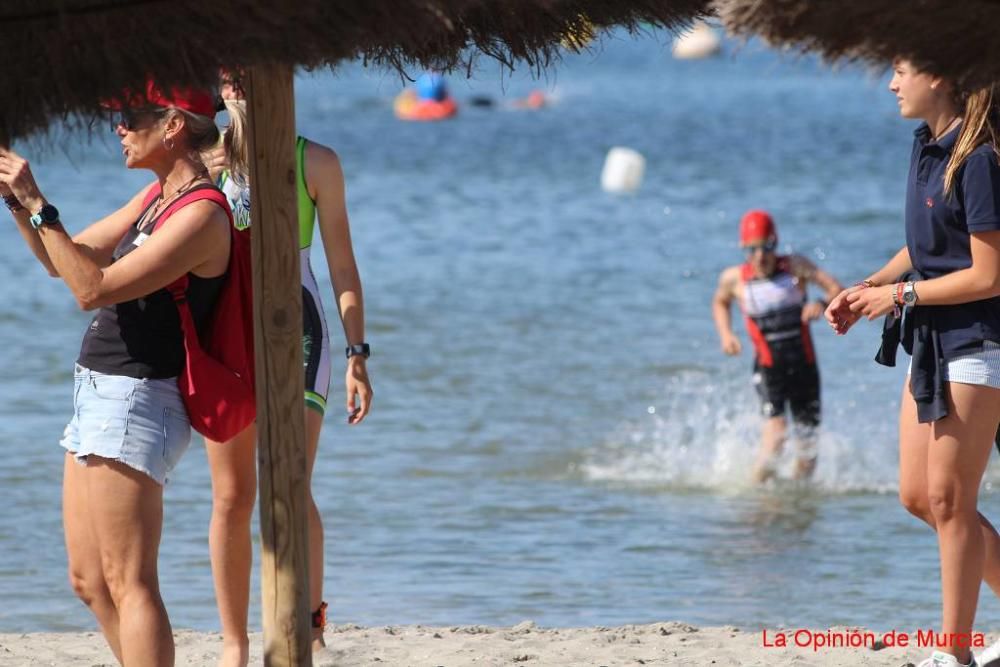 Final de triatlón de Deporte en Edad Escolar