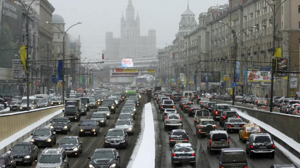 Moscou, la ciutat dels milions de motors Moscou, la ciutat dels milions de motors