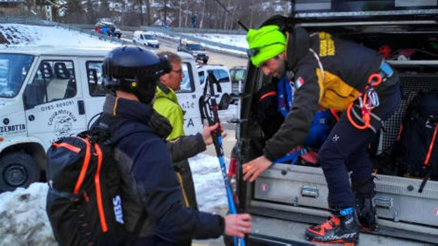 Fallece un joven español en una avalancha en Italia