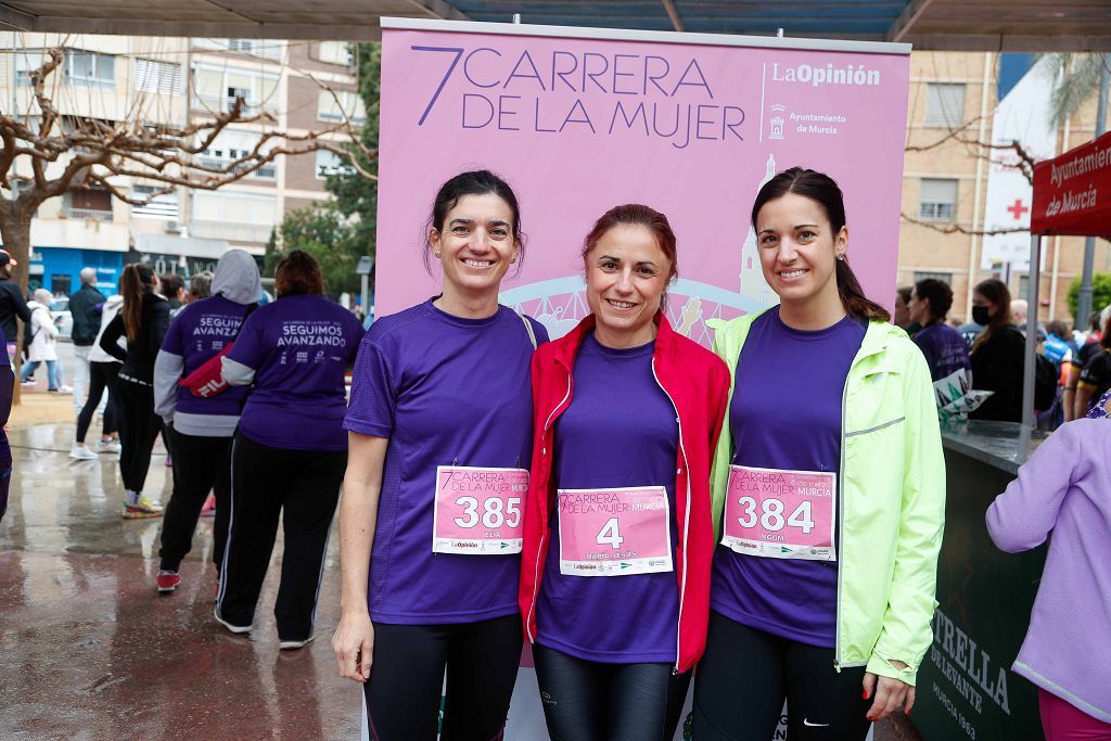 Carrera de la Mujer Murcia 2022: las participantes posan en el photocall