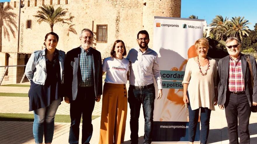 Compromís presenta en Elche la confluencia con Más País para el 10 de noviembre