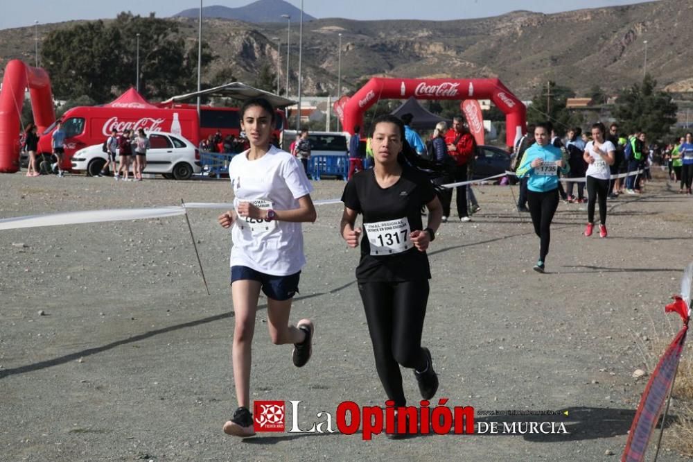 Final Regional de Cross Escolar: juvenil