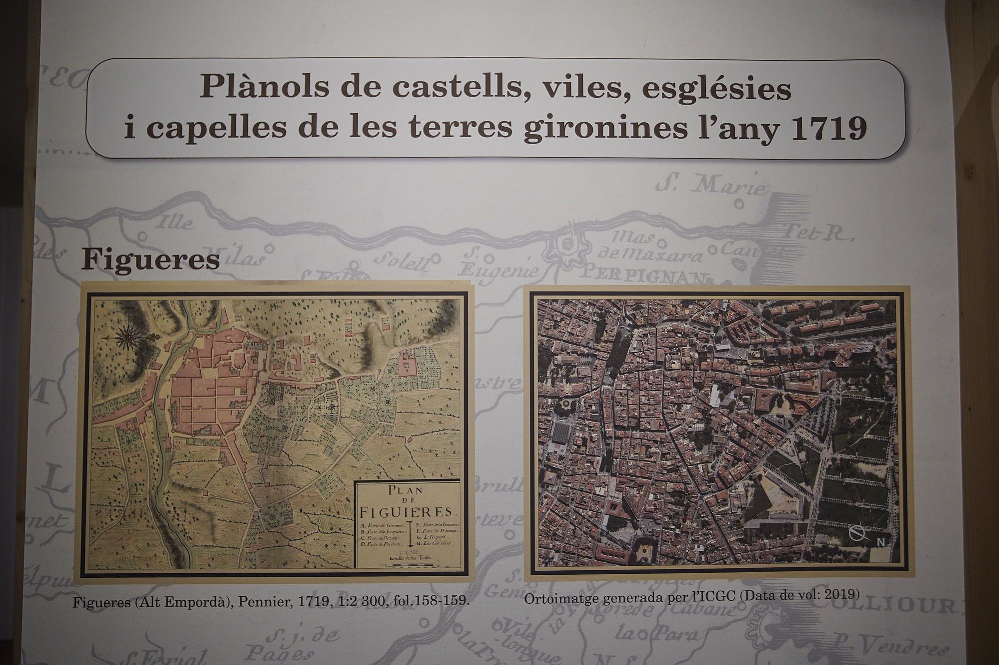 La Casa de Cultura exposa mapes de les comarques gironines del segle XVIII