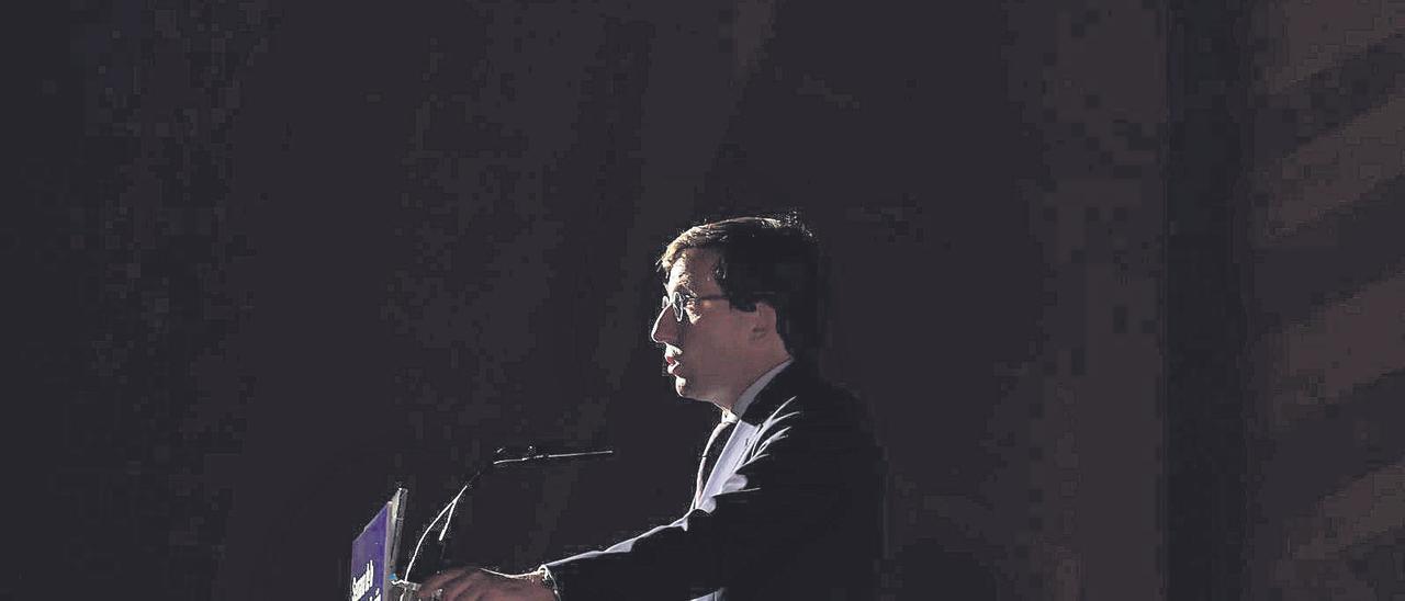 José Luis Martínez-Almeida, el pasado martes durante la inauguración de la XX edición de la feria IMEX-Madrid.