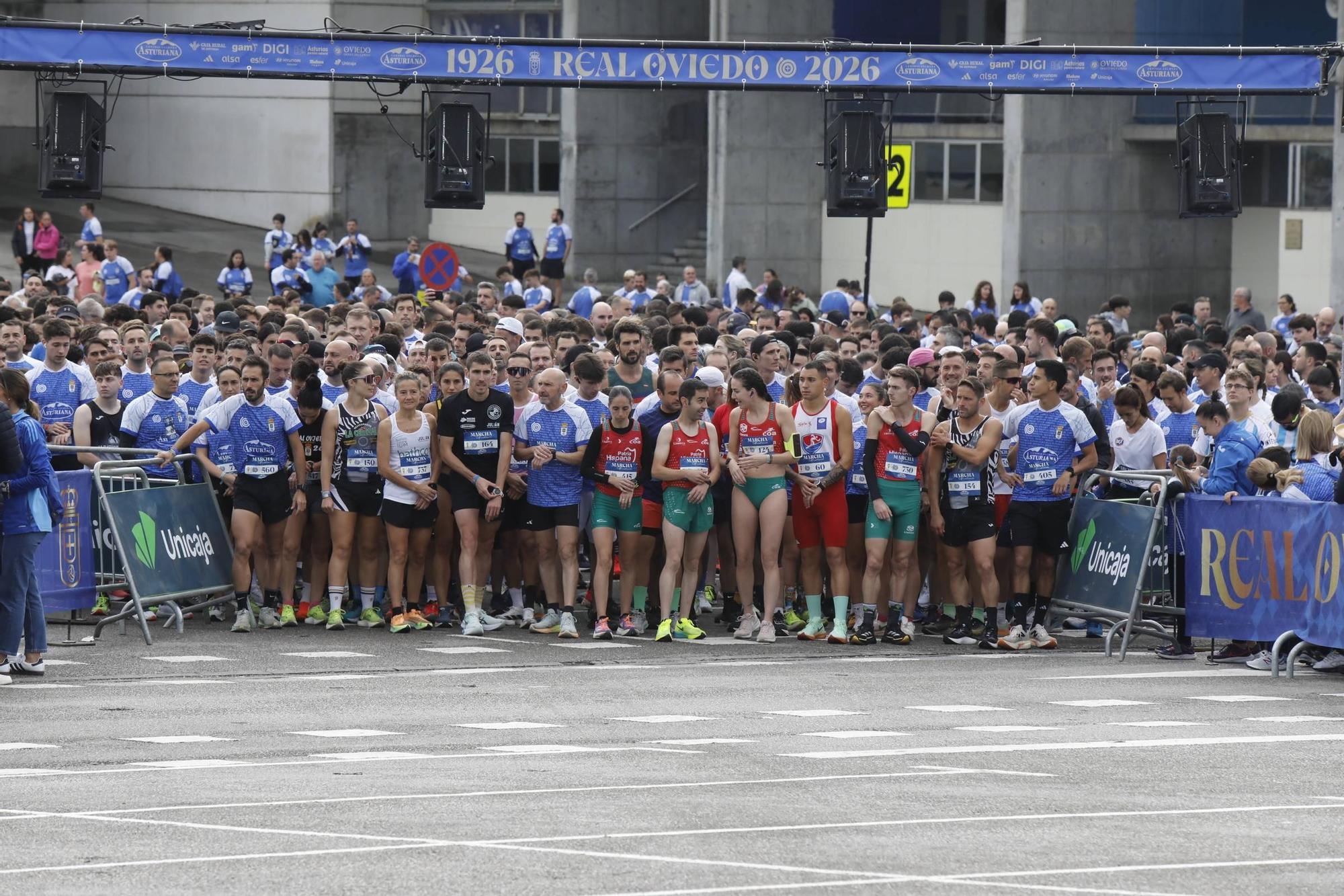 EN IMÁGENES: Así ha sido la carrera por el centenario del Real Oviedo