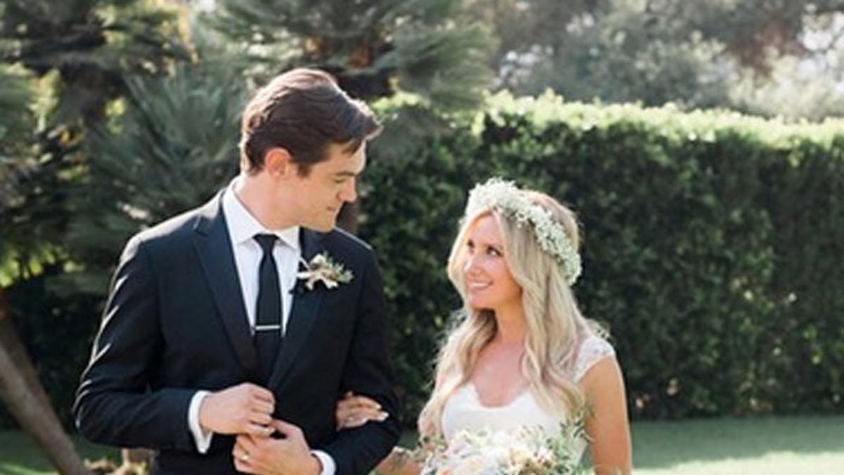 Ashley Tisdale ya es una mujer casada