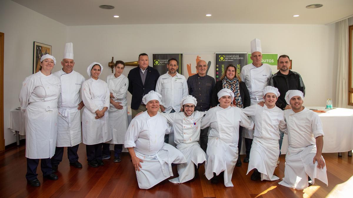 El producto de las cooperativas se alía con la Escola d’Hoteleria