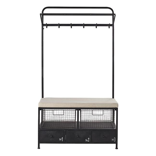 Un mueble de entrada guarda-todo
