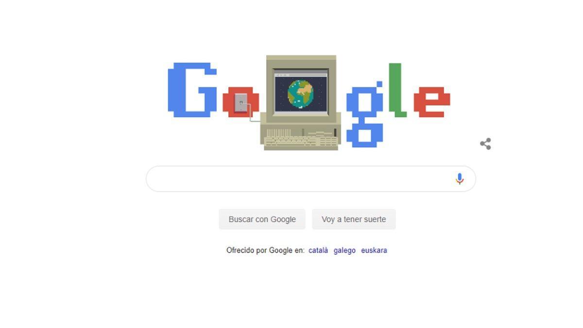 Google celebra el aniversario de Internet