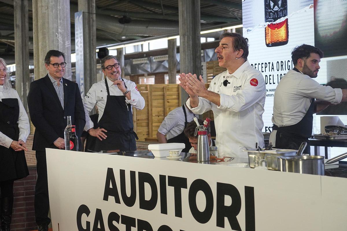 Les fotos dels germans Roca a la ponència del Fòrum Gastronòmic de Girona