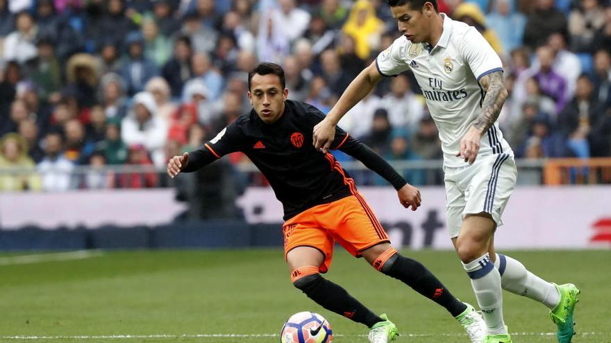 Marcelo salva los tres puntos para el Madrid en el Bernabéu
