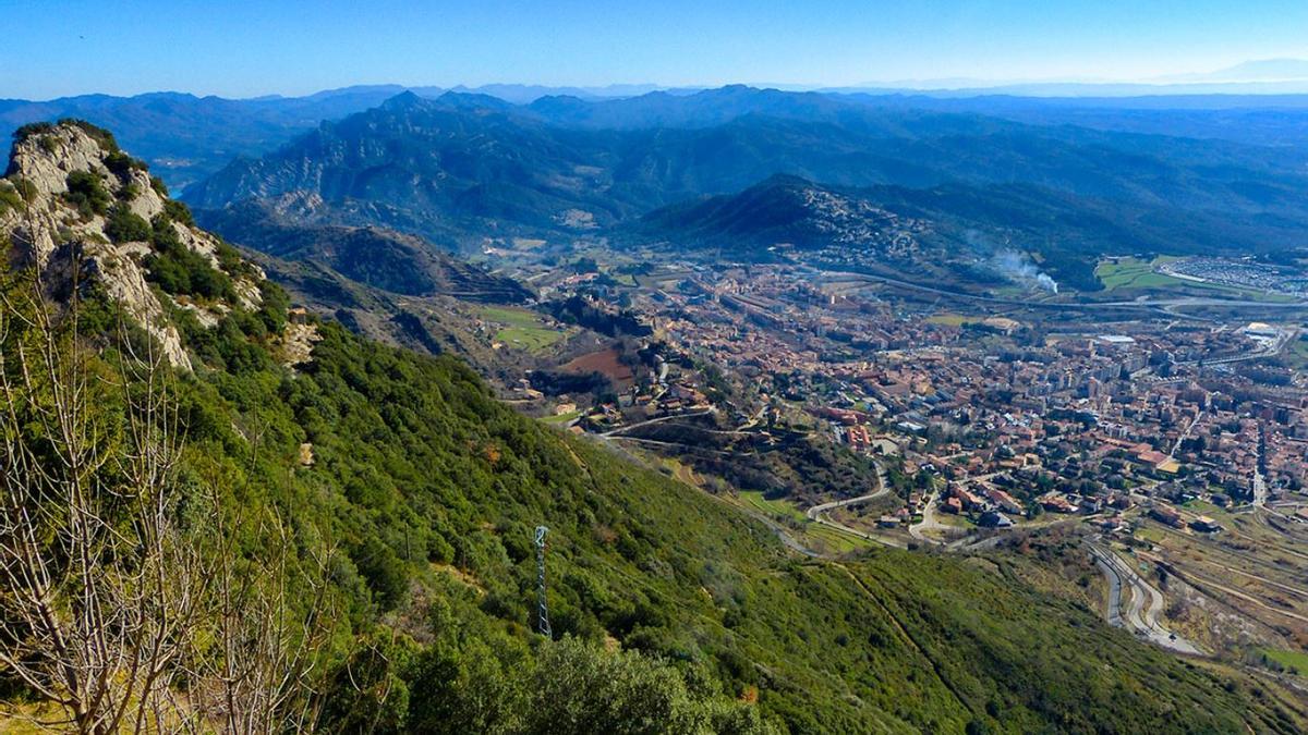 Vista de Berga