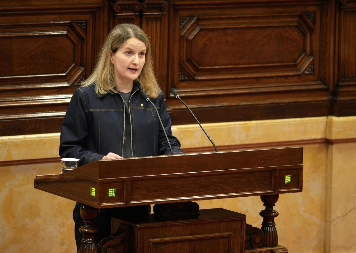 La consellera de Drets Socials, Mònica Martínez Bravo.