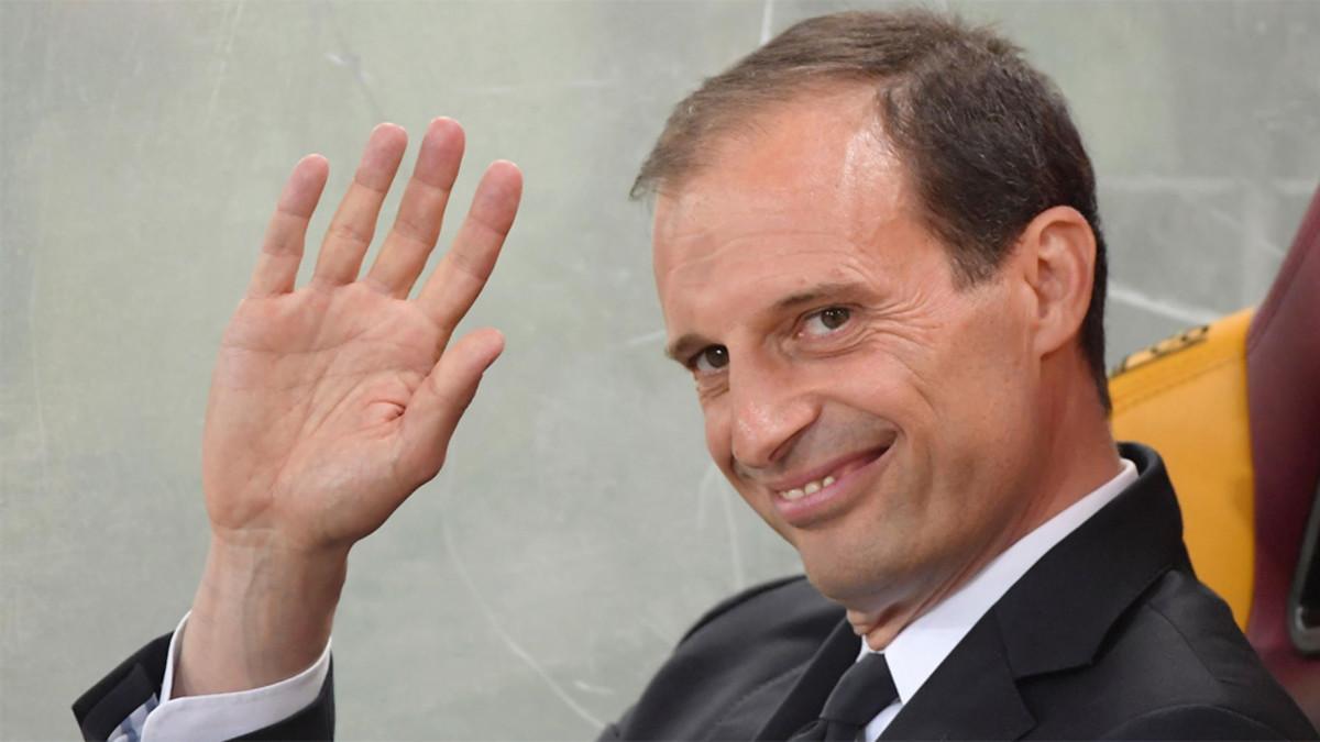 Massimiliano Allegri, entrenador de la Juventus de Turín