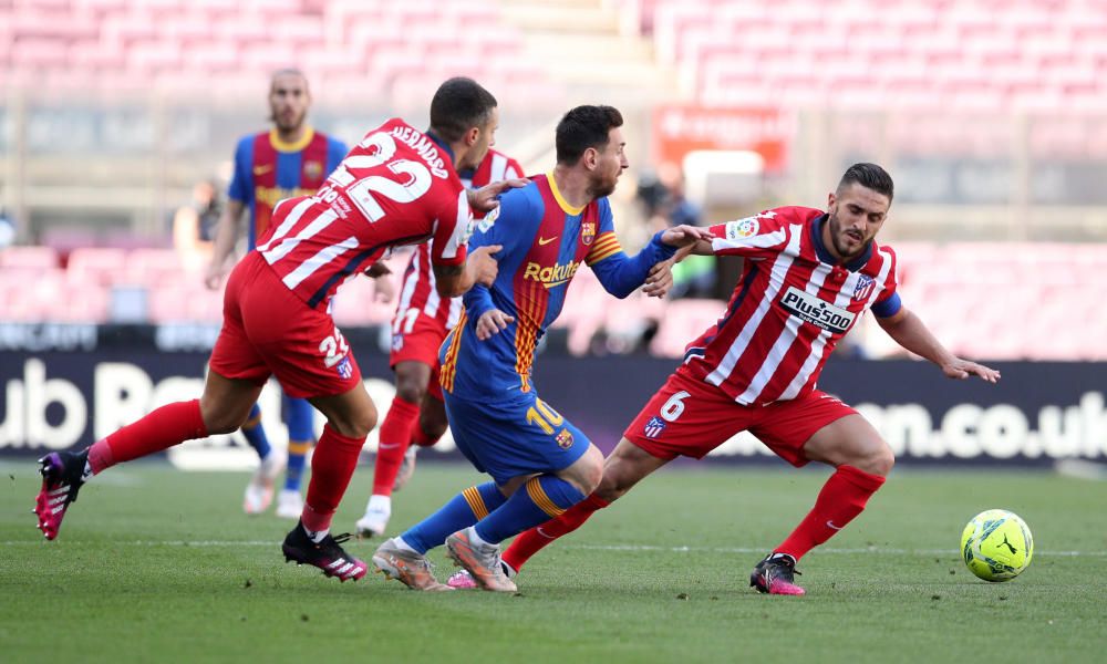 Barça - Atlètic de Madrid, en imatges