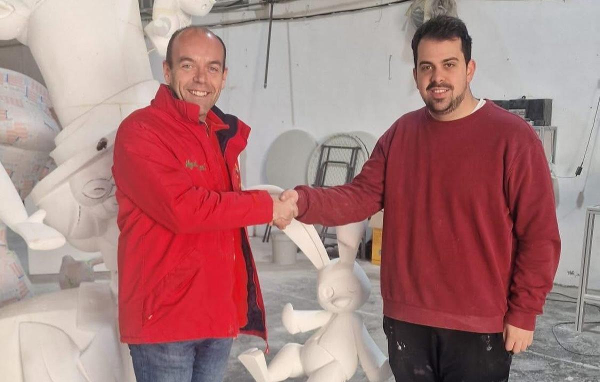 Santiago Muñoz hará la falla infantil de Periodista Azzati