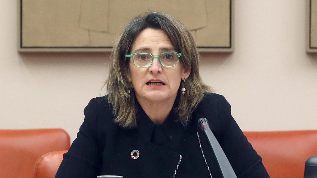 La vicepresidenta cuarta y ministra para la Transición Ecológica y el Reto Demográfico, Teresa Ribera.