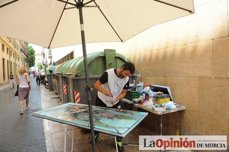 Pintura al aire libre en Murcia