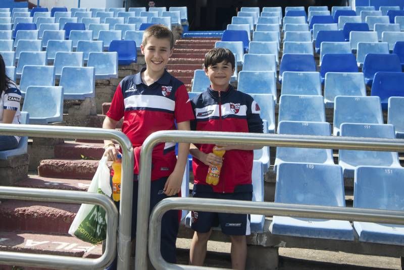 Fotogalería del partido del Real Zaragoza B y el L’Hospitalet en la Romareda