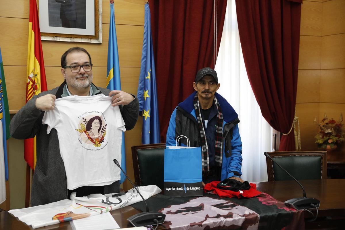 Marcelino Miranda, a la derecha, y Roberto García