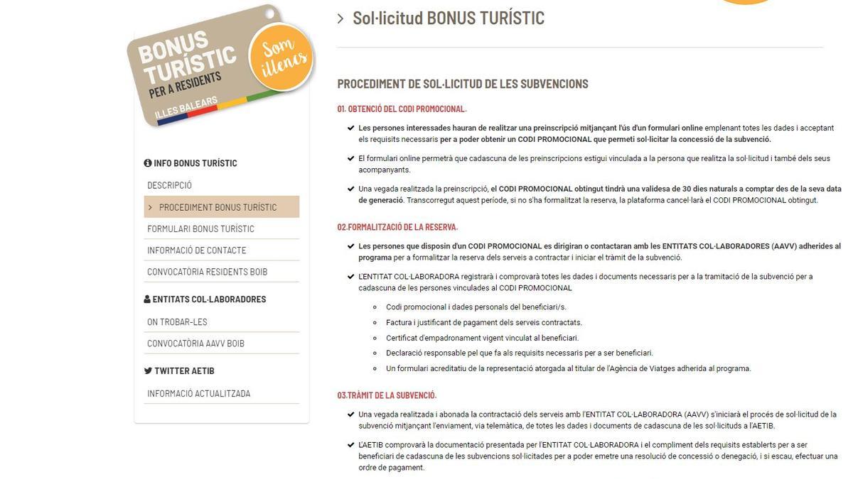 Hay que tener cuidado: Aviba advierte que este año se debe presentar certificado de residencia y no de empadronamiento, como reza en la web de preinscripción.