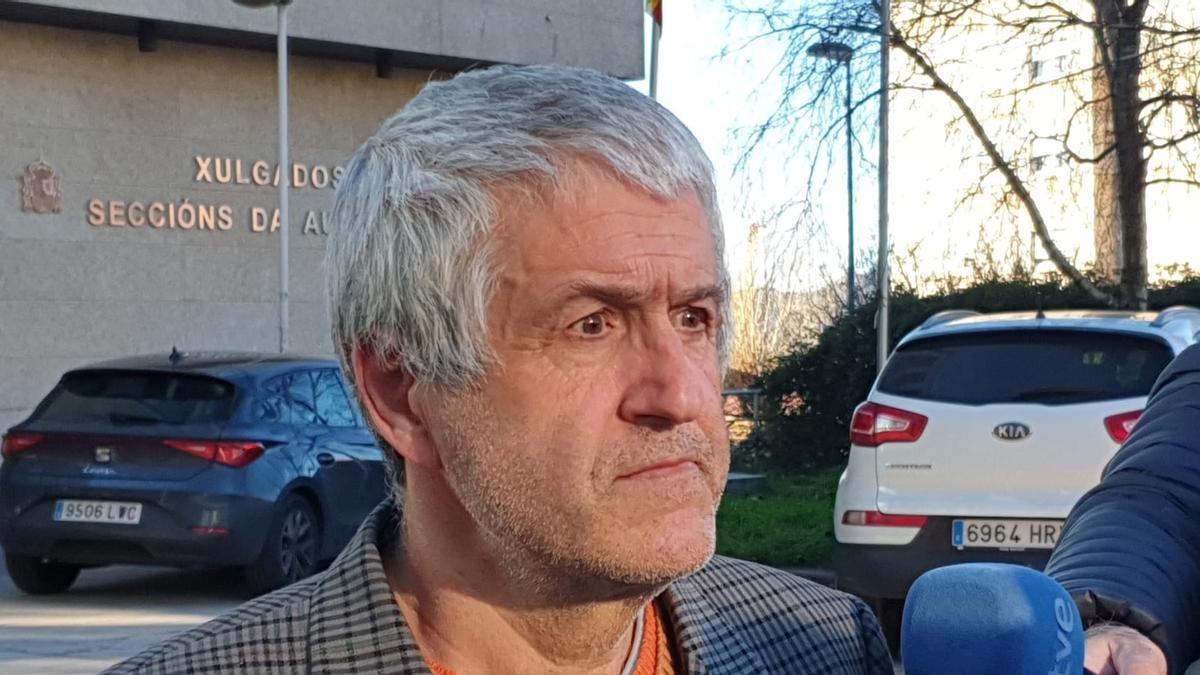 Saúl Vidal, abogado defensor de oficio del detenido por el crimen de Beatriz Lijó.