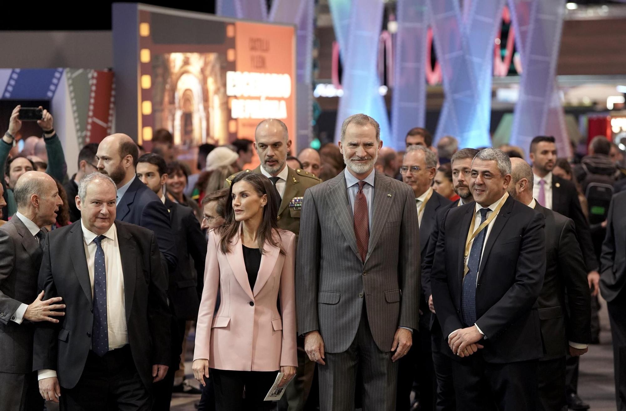 Los Reyes de España en la inauguración de la 45 edición de Fitur