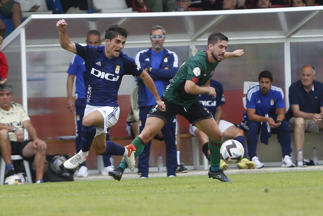 En imágenes: El Oviedo empata sin goles en el primer amistoso de pretemporada