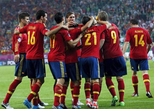 EL PARTIDO ESPAÑA 4- IRLANDA 0, EN IMÁGENES