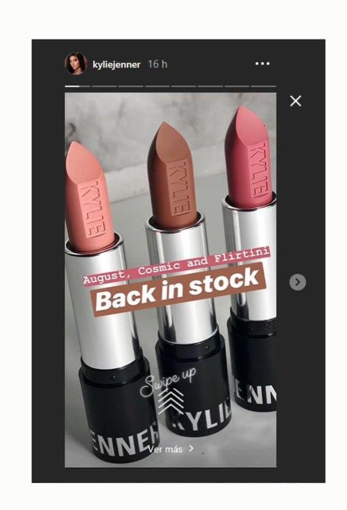 Si te quedaste sin el labial de Kylie Jenner tienes otra oportunidad - Stilo