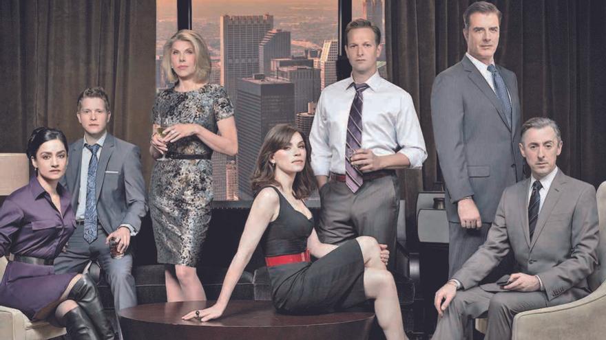 El reparto de la serie.