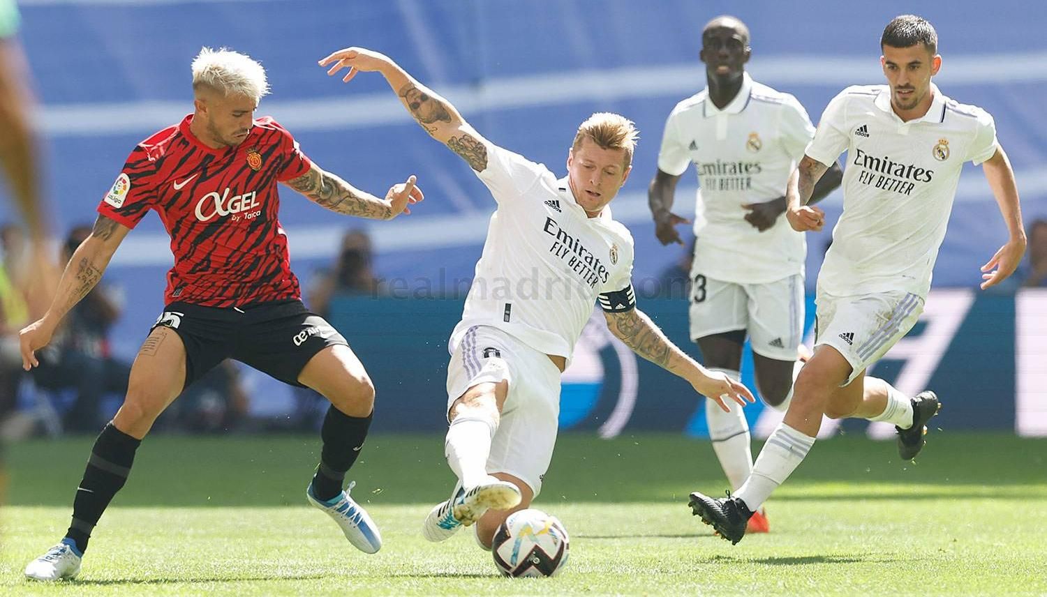 Maffeo, en el encuentro ante el Real Madrid.