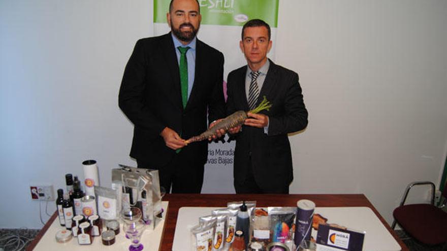Juan Francisco Pedrosa y Enrique Cuberos, socios de Esali Alimentación.