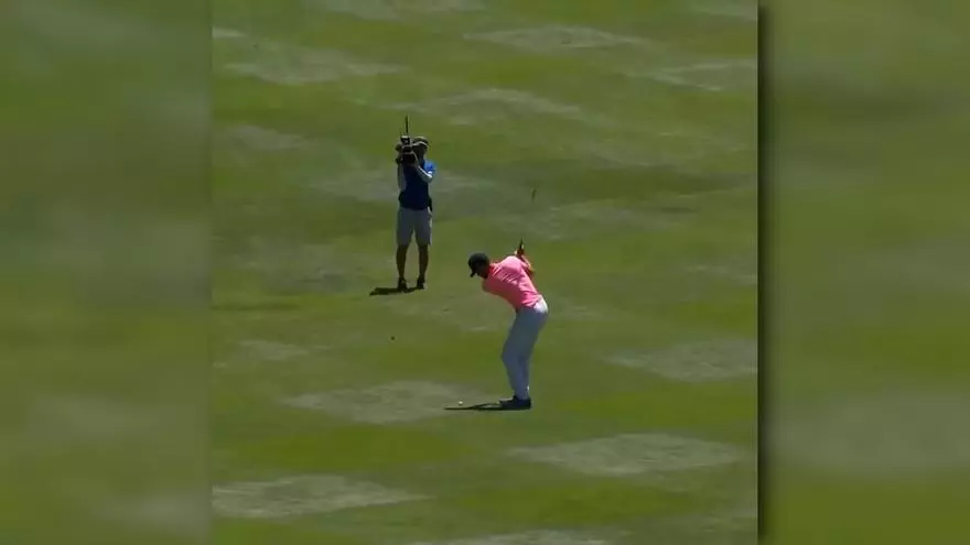 'El mejor tirador de todos los deportes'. Curry sorprende a todos con este golpe en un torneo de golf