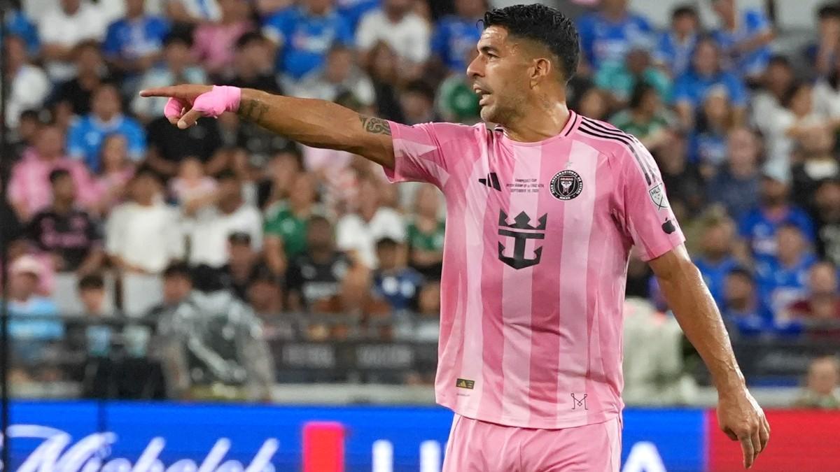 Luis Suárez con el Inter Miami