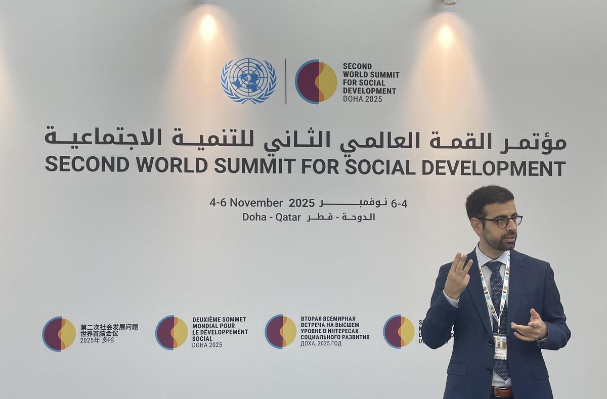 Gilberto Martínez en la cumbre de la ONU.