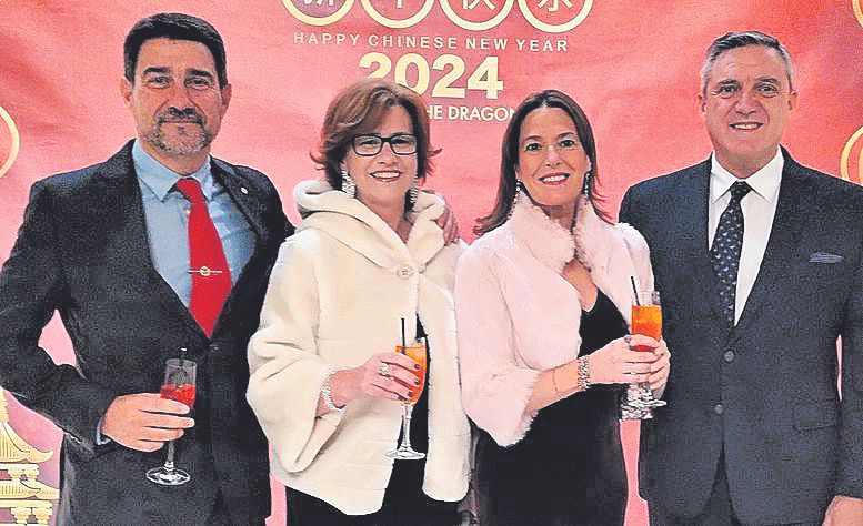 Alberto Sevilla, Elisa Narváez, Cuca Pérez y Fernando Gracia.