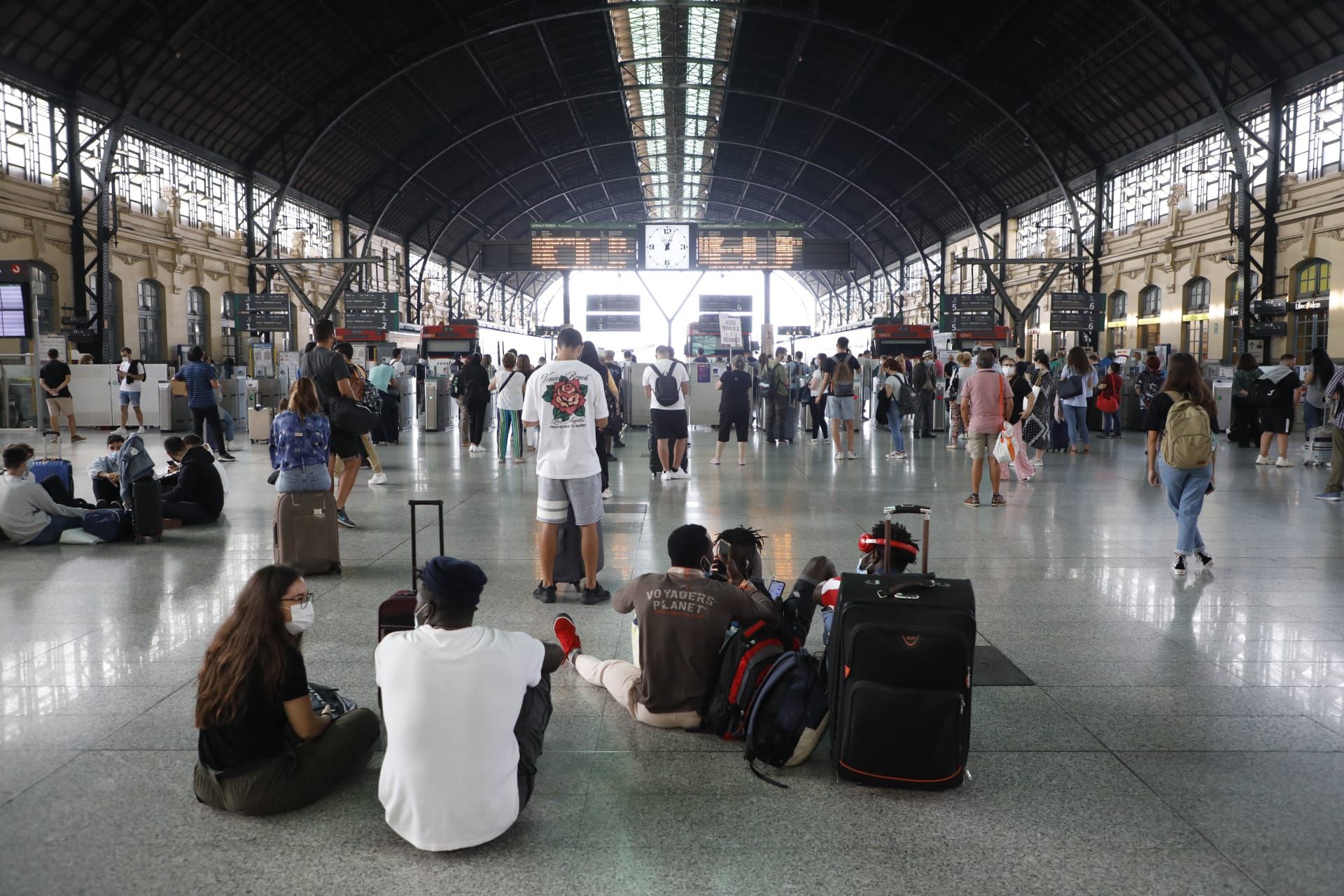 Segundo día de huelga de maquinistas de Renfe