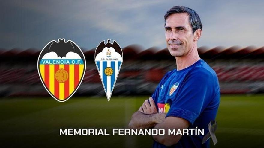 Valencia CF y CD Alcoyano impulsan el Memorial Fernando Martín