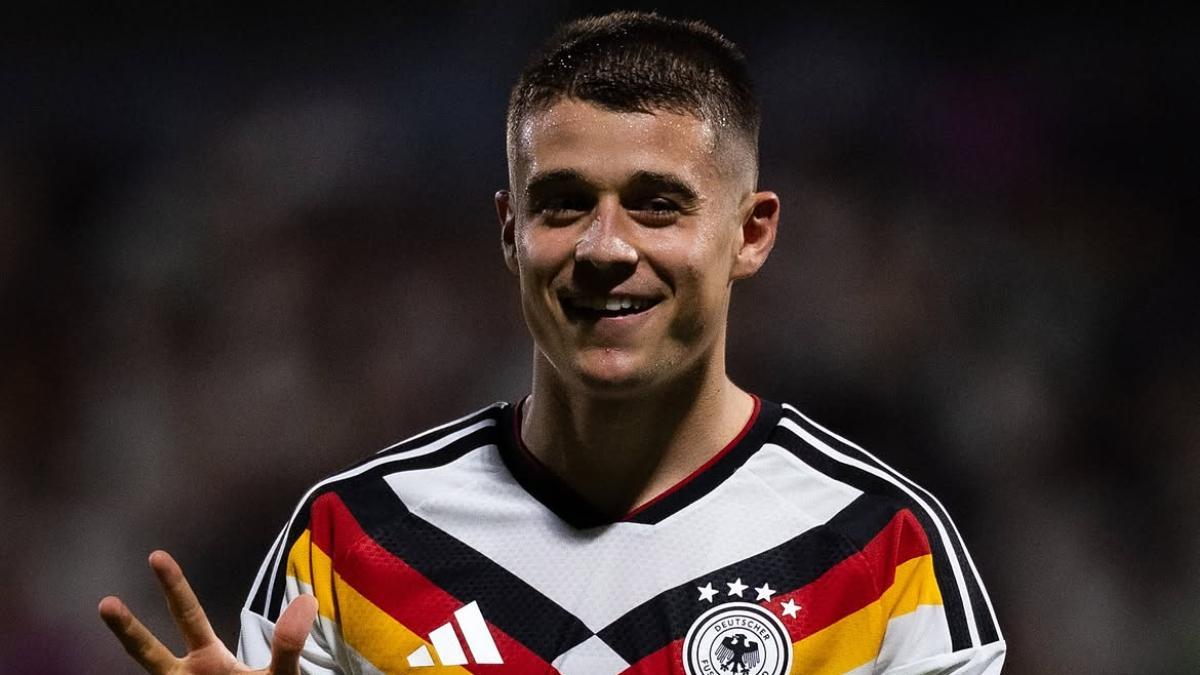 Tresoldi anotó un 'hat trick' con Alemania Sub-21