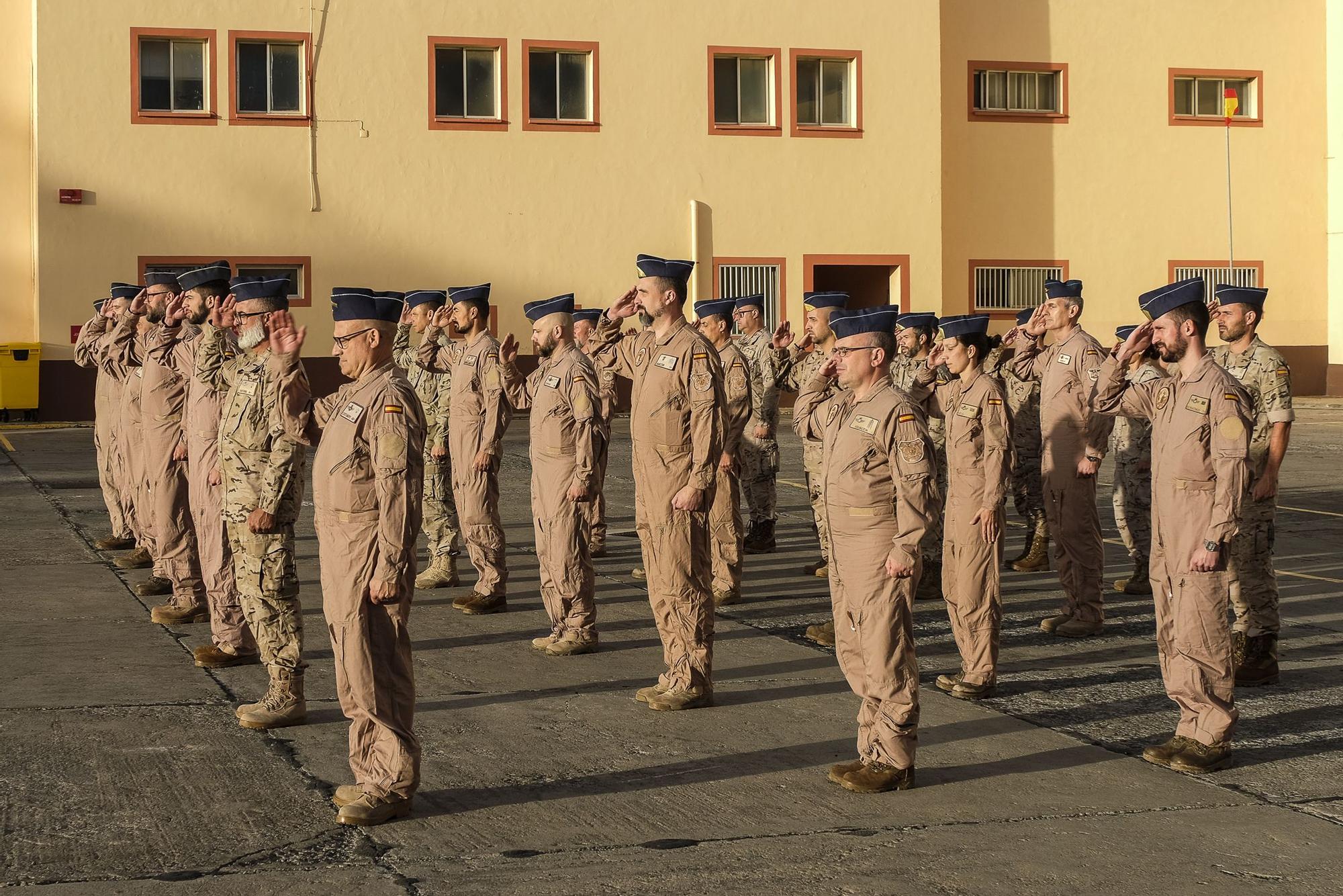 Despedida del 50º contingente Operación Atalanta en la Base Aérea de Gran Canaria