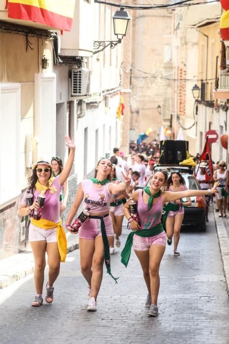 Chupinazo en las fiestas de Callosa de Segura