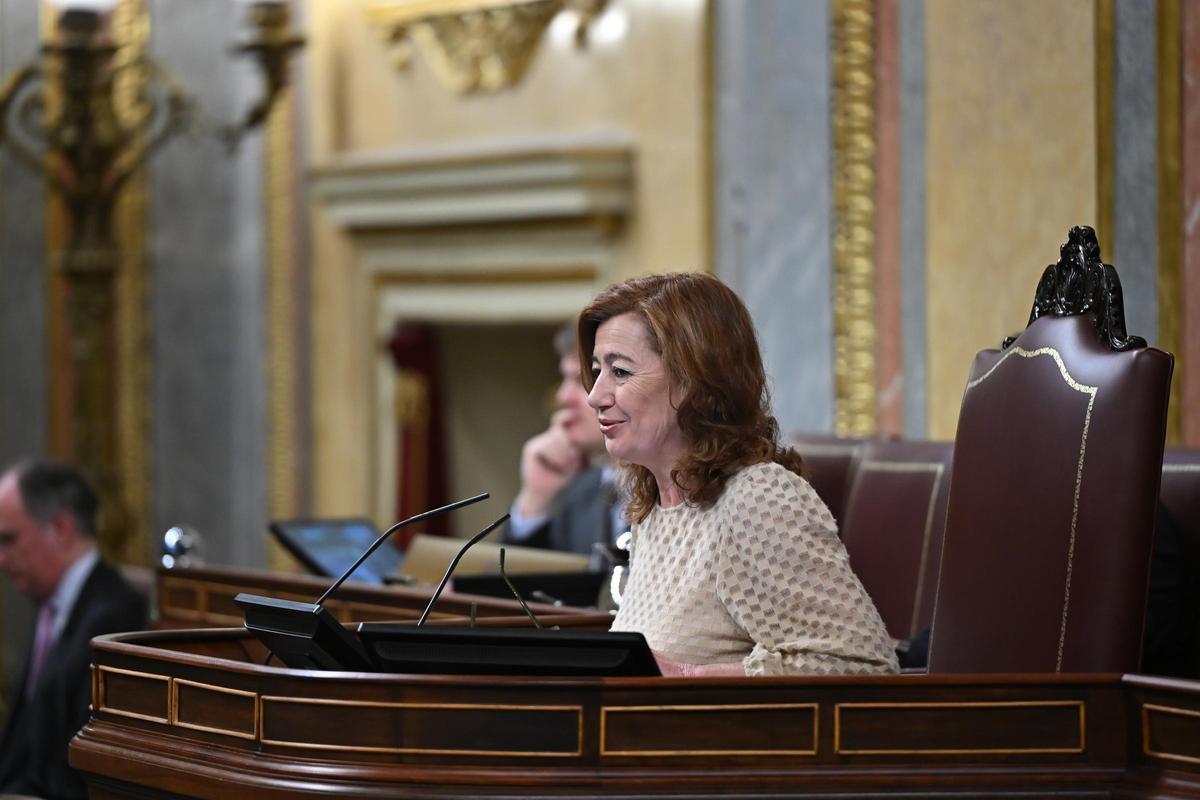 Armengol defiende el derecho a la eutanasia de Noelia ante las críticas de Vox en el pleno