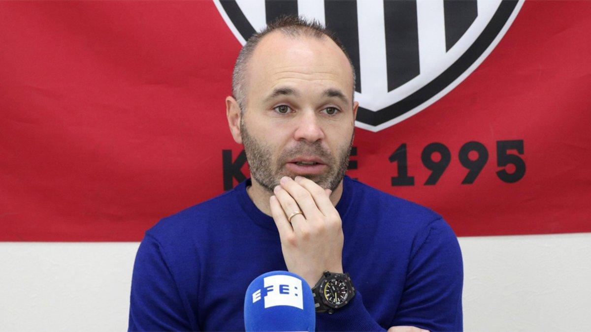 Andrés Iniesta está orgulloso de su etapa en el FC Barcelona