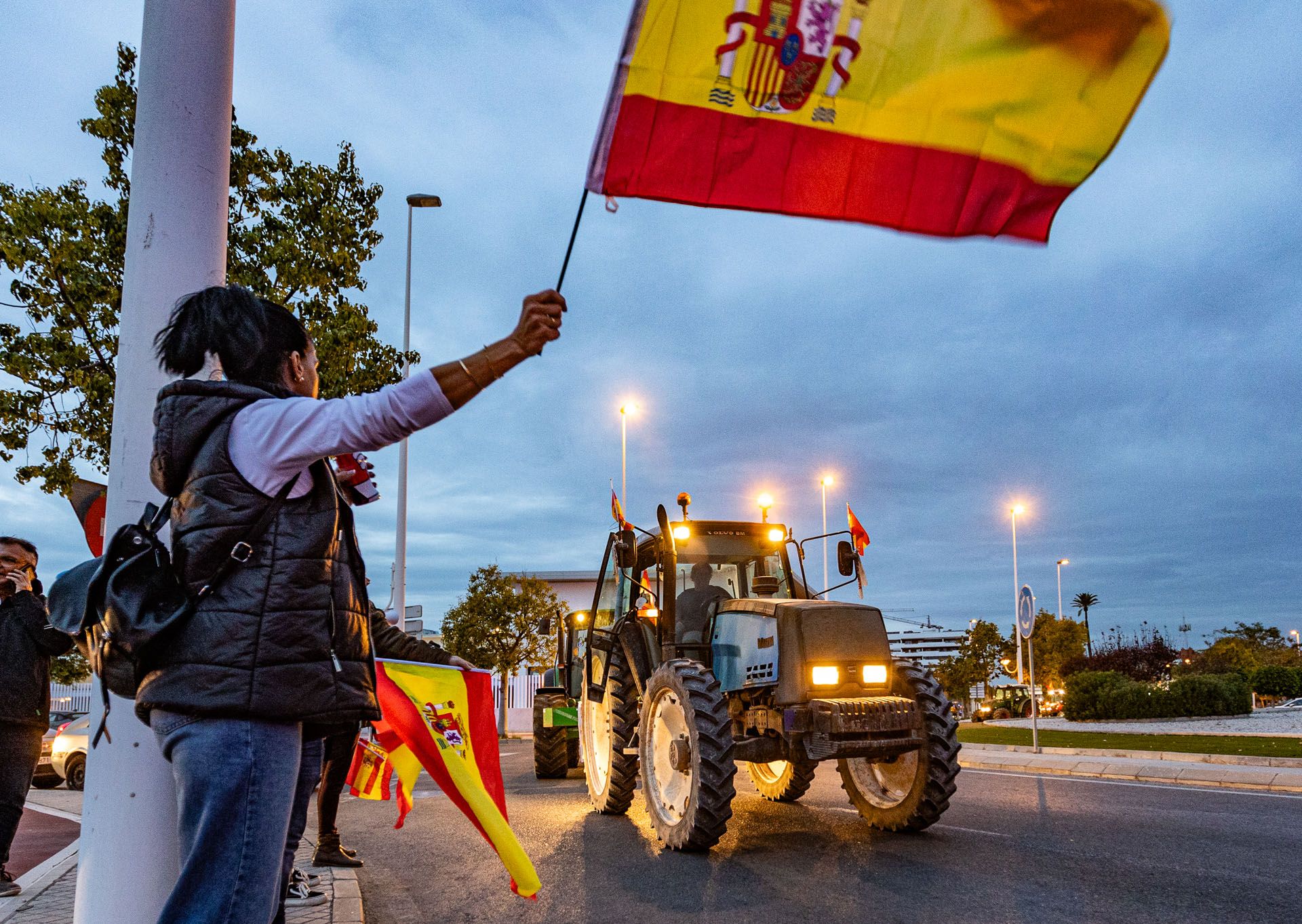 Tractorada en Crevillent y Elche